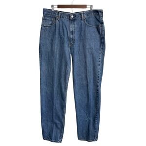 Levi's 550 jeans‎ men's 38x34 dark wash blue denim relaxed fit Levi Strauss